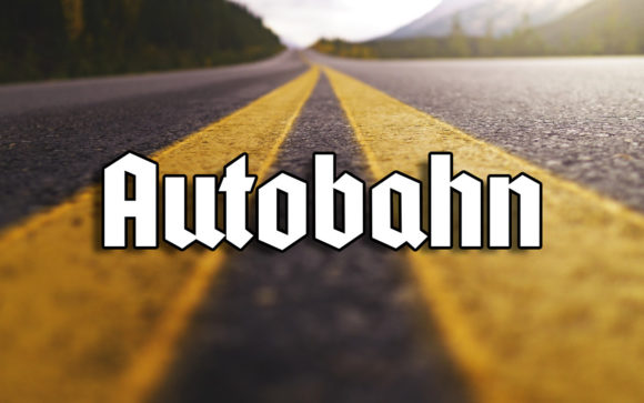 Autobahn: A Bold Display Font for Modern Design