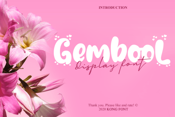 Gembool: A Practical Look at This Modern Handwritten Font