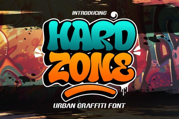 Hard Zone: Integrating 3D Layered Graffiti Typography into Professional Design Workflows