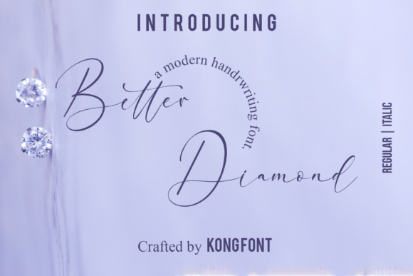 Infuse Romance and Playfulness: A Deep Dive into the Better Diamond Script Font