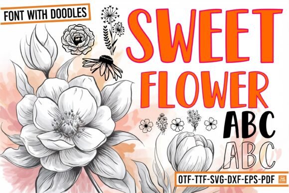 Integrating the Sweet Flower Font Bundle into Your Design Workflow