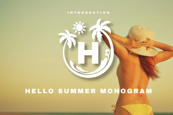 Is the Hello Summer Monogram the Right Decorative Font for Your Creative Projects?