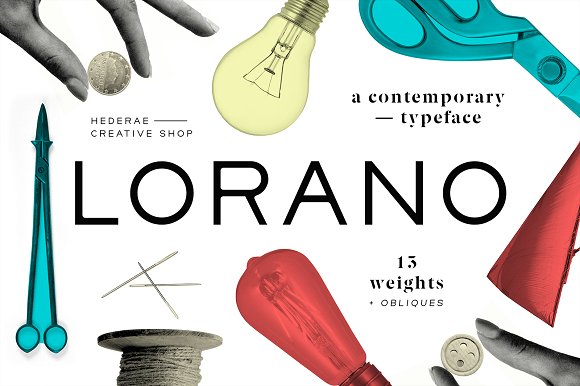 Lorano: Integrating a Geometric Sans Serif into Modern Design Workflows