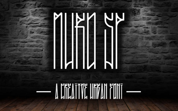 Muro SP: The Cool Display Font for Modern Designs