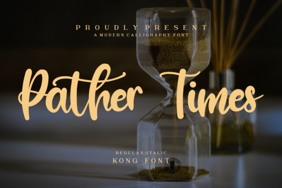 Pather Times: The Modern Script Font for Creative Projects