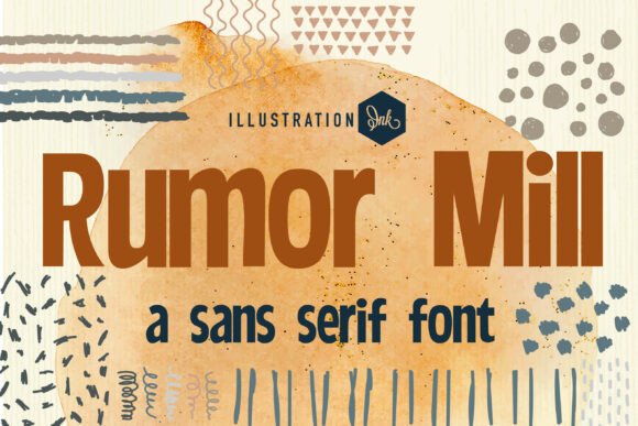 Rumor Mill: The Power of a Bold, Hand-Crafted Sans Serif