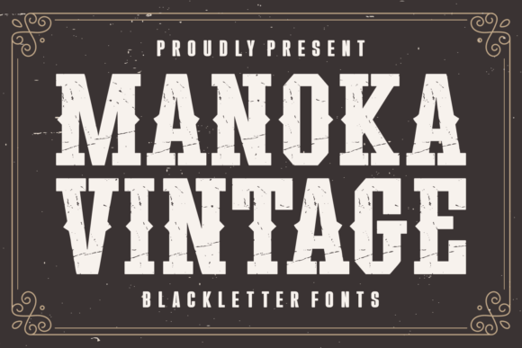 Why Manoka Vintage Is the Authentic Typeface for Modern Brands